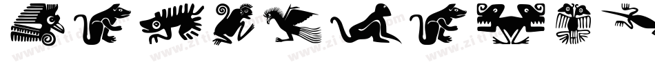 MesoAmerica Dings Four字体转换